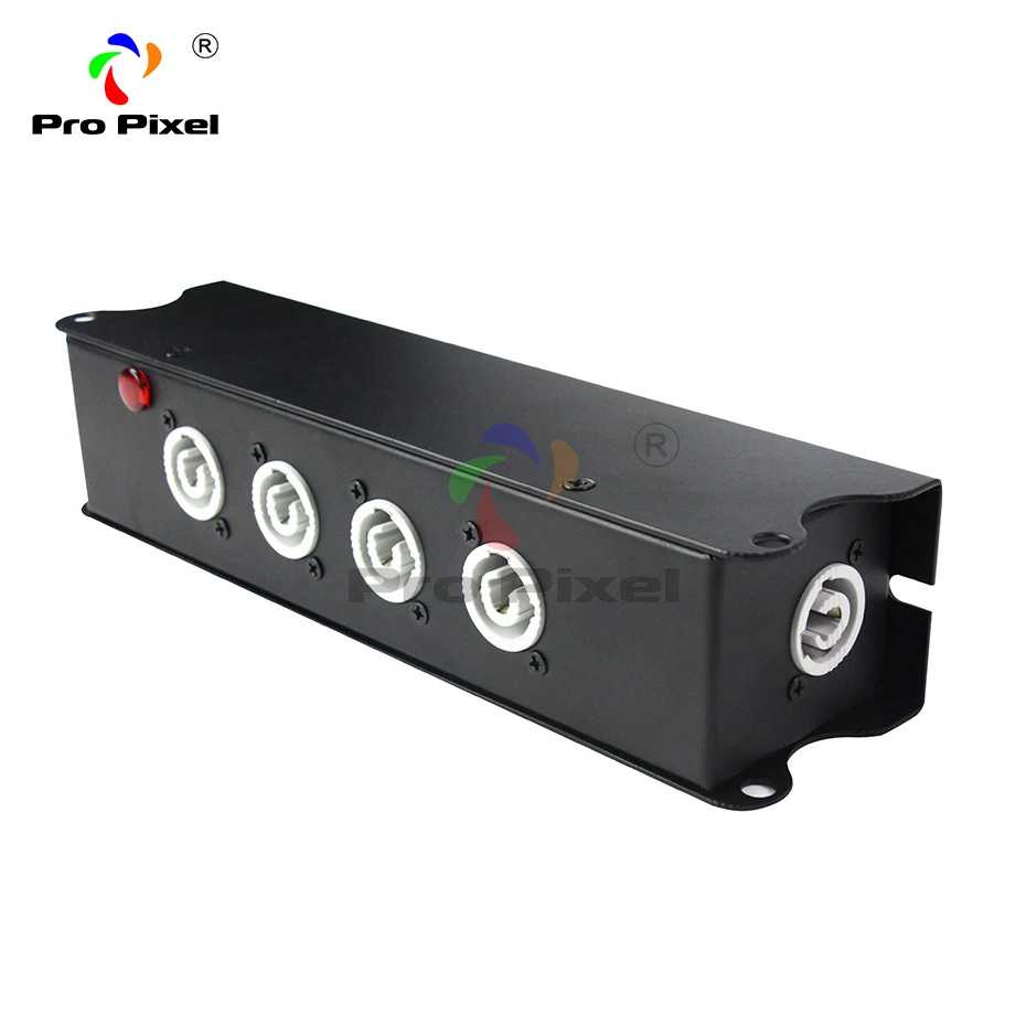1 шт. 4 порта power con power Box, power con in и power con out для движущихся головок, dj светильник