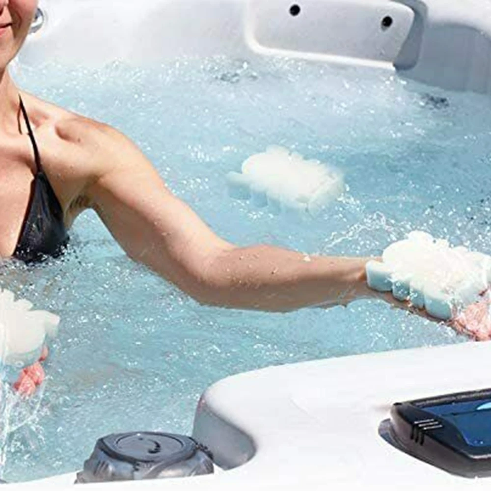 

Parts Sponge Professional Replacement 16PCS Oil Absorbing Scum Hot Pool