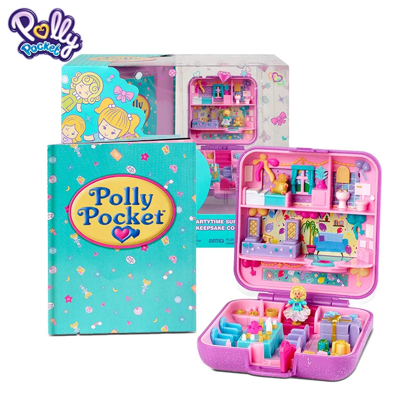 

Подлинная карманная 30th Юбилейная коллекция Polly, сюрприз на память для девочек, игрушки для детей на день рождения и Рождество