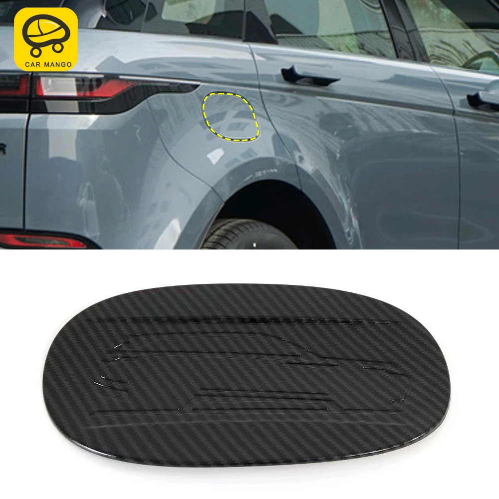 

Аксессуары для автомобилей CarMango для Range Rover Evoque 2018-2021, крышка для топливного бака и бензобака, хромированная накладка, крышка, наклейка для ра...