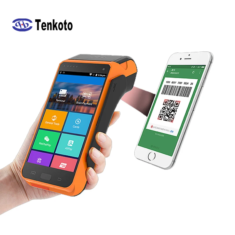 4G POS машина NFC Android Smart EMV контактный чип MSR устройство для оплаты Бесконтактный RFID 58