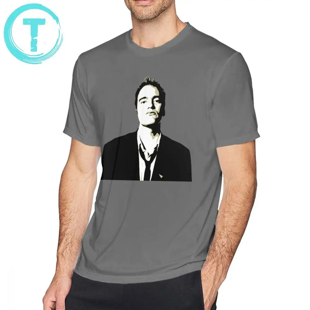 Quentin Tarantino футболка Тарантино летняя мужская большая с принтом милая 100 хлопок