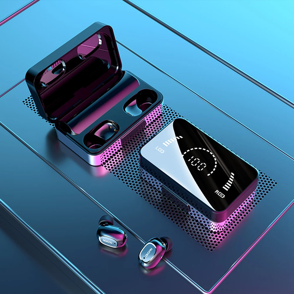 

Bluetooth-наушники с ЖК-дисплеем, водонепроницаемые