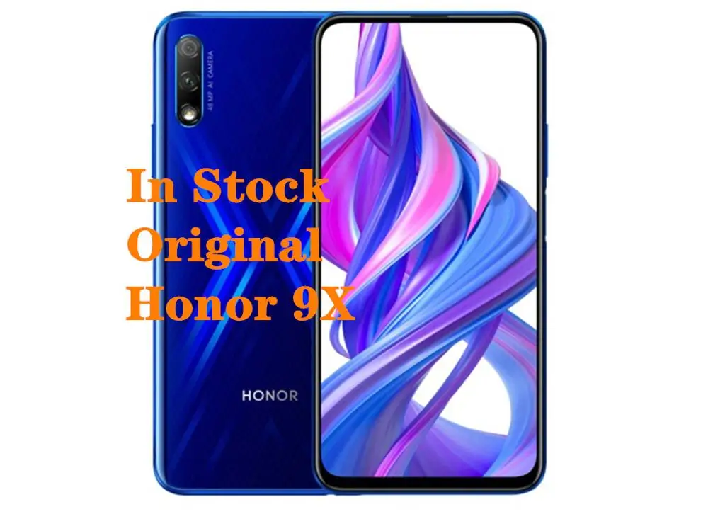 Новинка,, Honor 9X, мобильный телефон, 6,59 дюймов, Kirin 810, четыре ядра, 8 Гб ram, 128 ГБ rom, подъемная камера, 9,0 МП, Android 4000, мАч, телефон