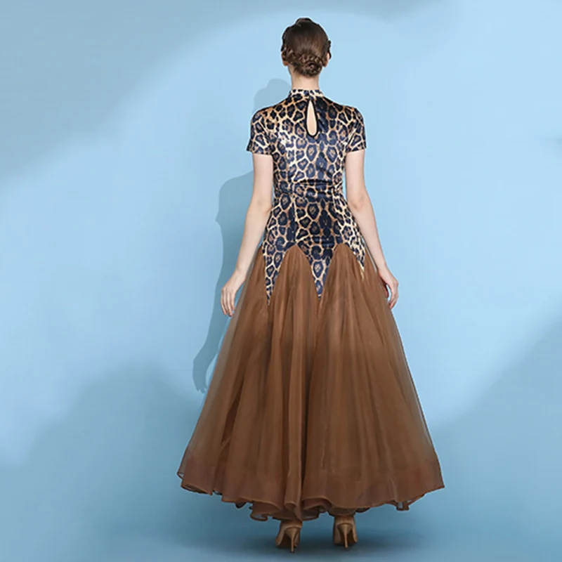 Женское платье для бальных танцев откровенное современных бархатные костюмы