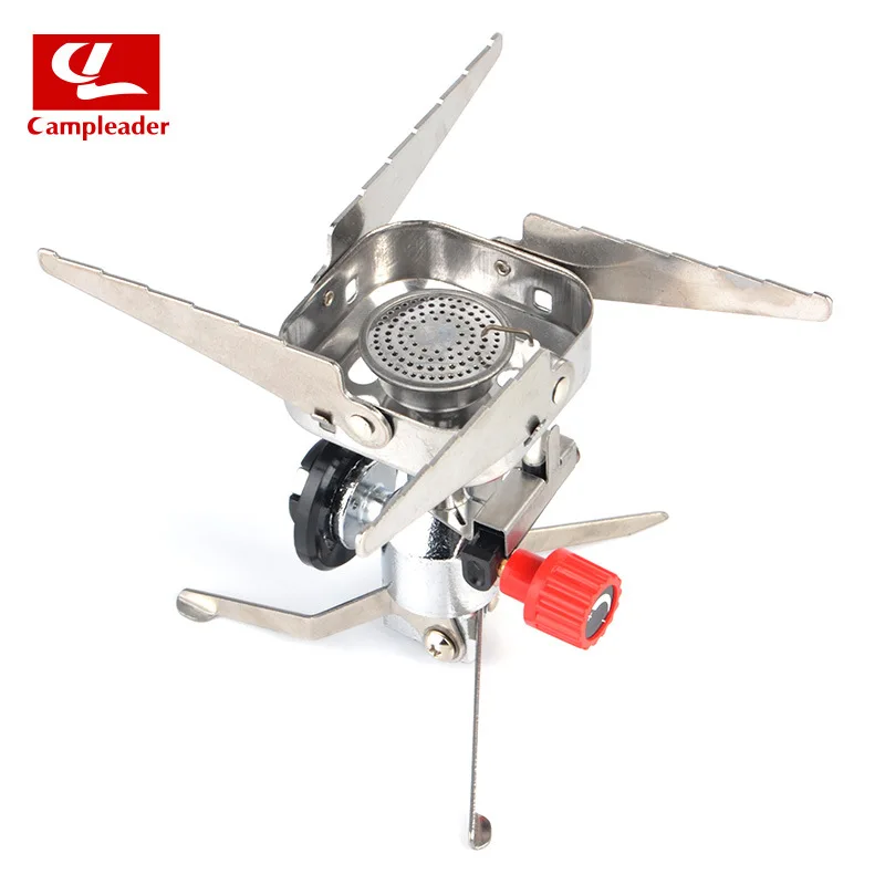 Портативная легкая ветрозащитная газовая горелка для кемпинга туристическая