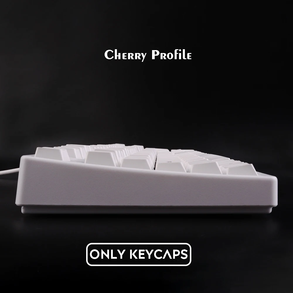 

139 Keys PBT Keycap Cherry Profile Double Shot Keycaps For Filco CHERRY Ducky iKBC Mechanical Gaming Keyboard