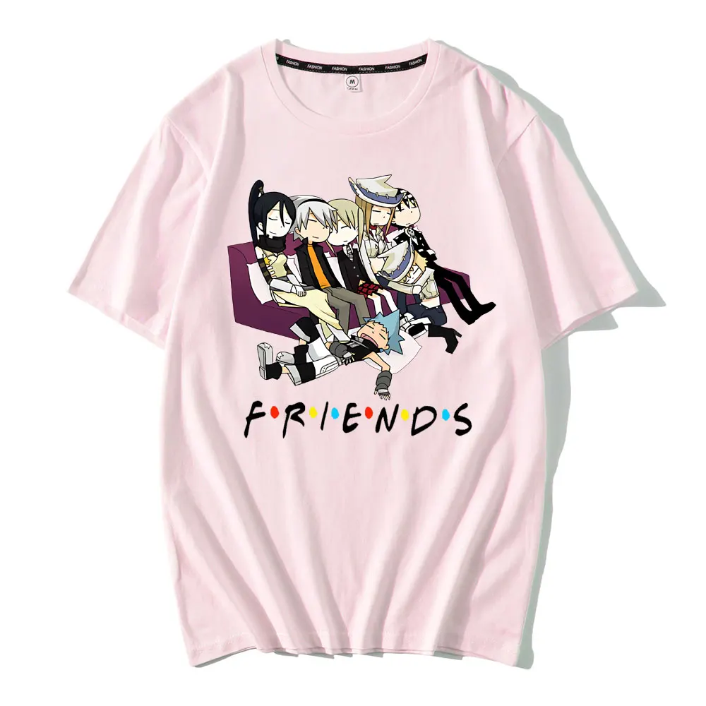 

Soul Eater Men Print Tshirt Friends Novelty Cotton Short Sleeve T-shirt Fashion Summer Mens Funny Tops Tshirts Mens T Shirt