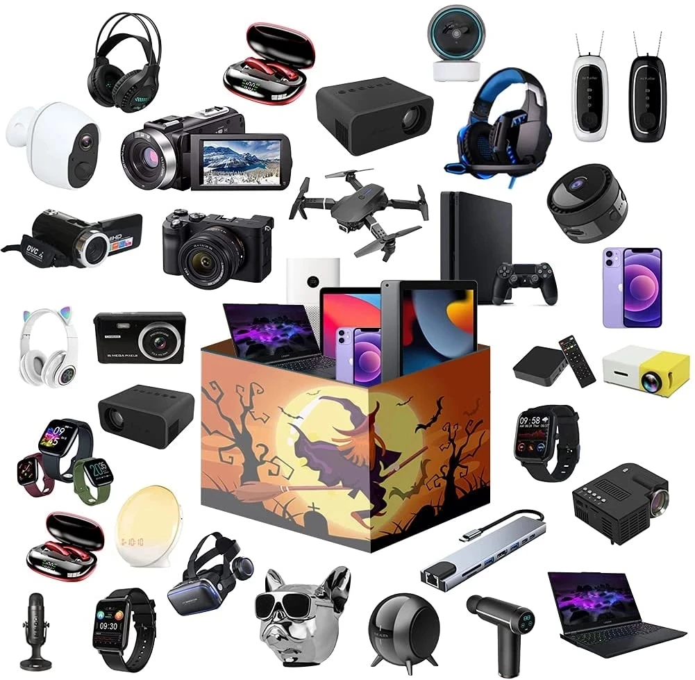 

Most Popular Lucky Mystery Box 100% Surprise High-quality Christmas Gift More Electronic Products Waiting for You To Take Away