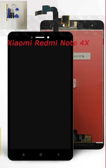 Качество AAA модуль для Xiaomi Redmi Note 4x сенсорный экран+ ЖК-дисплей экран для Redmi версия 4 глобальная версия ЖК-сборка