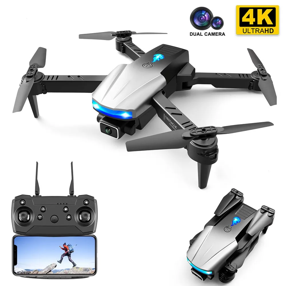 

New S85 Pro Rc Mini Drone 4K Profesional HD Dual Camera Fpv Drones With infrared obstacle avoidance Rc Helicopter Quadcopter