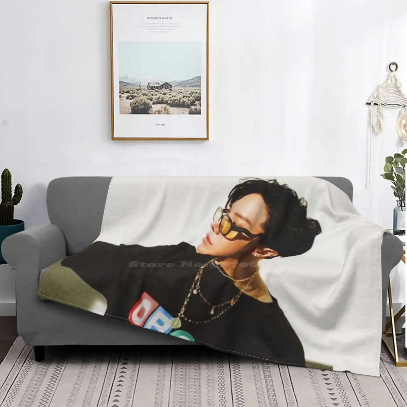 Хит продаж комнатное фланелевое одеяло J Hope Hoseok в стиле хит продаж|Одеяла| |