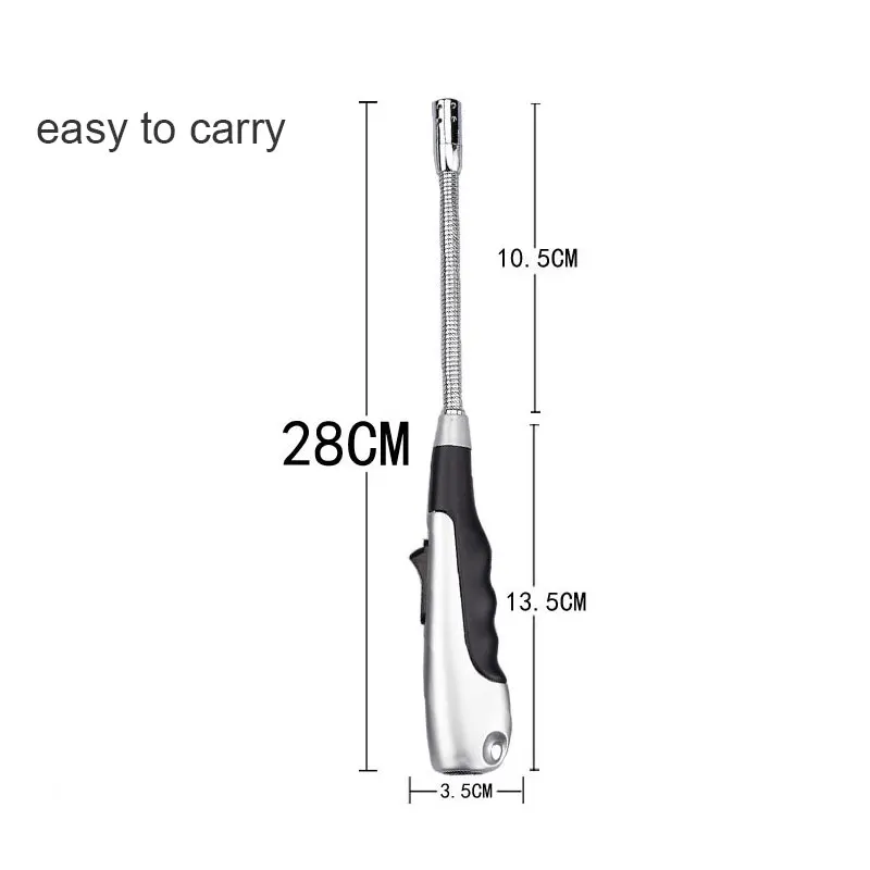 

Lighter Torch Jet Lighters 360 Degree Adjustable Flame Lighters for Kitchen BBQ Fireplace AUG889