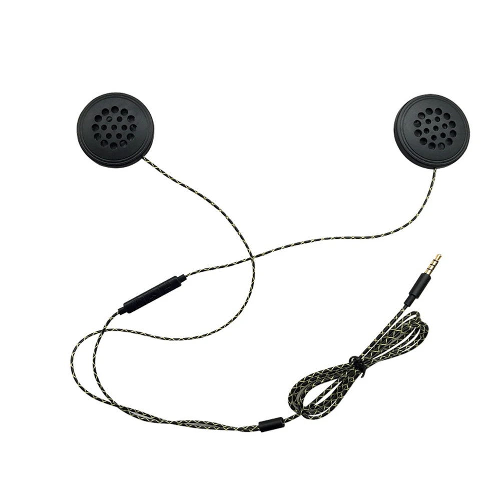 Универсальные наушники для мотоциклетного шлема прочные волшебные наклейки