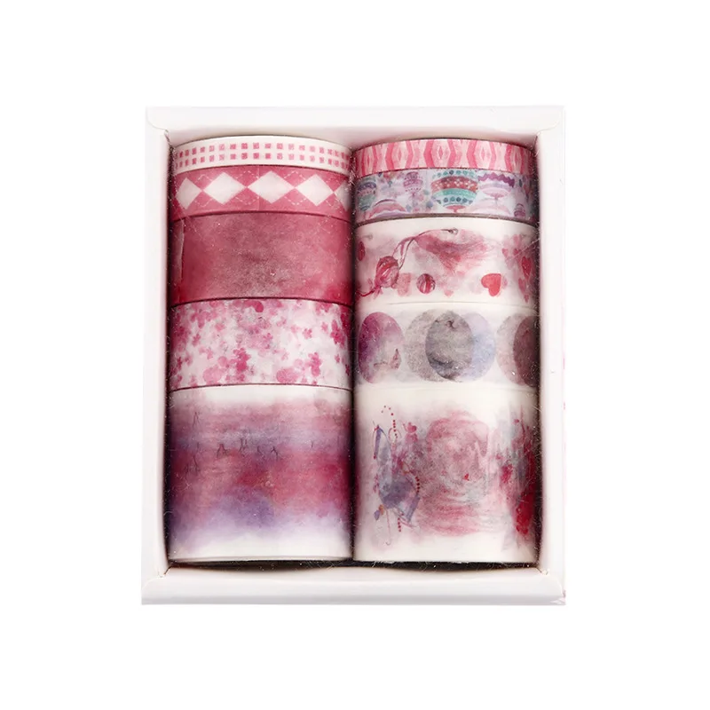 10 Pcs/Set washi tape Cherry blossoms masking Kawaii stickers scrapbooking ocean stationery christmas vintage | Канцтовары для