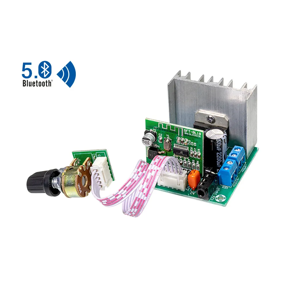 AIYIMA Bluetooth TDA7297 стерео усилитель мощности 15Wx2 домашний кинотеатр аудио Мини Amp DIY