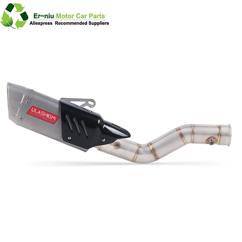 

Slip On For Yamaha YZF1000 YZF R1 2009 2010 2011 2012 2013 2014 Motorcycle Exhaust Muffler Escape Full System Middle Link Pipe