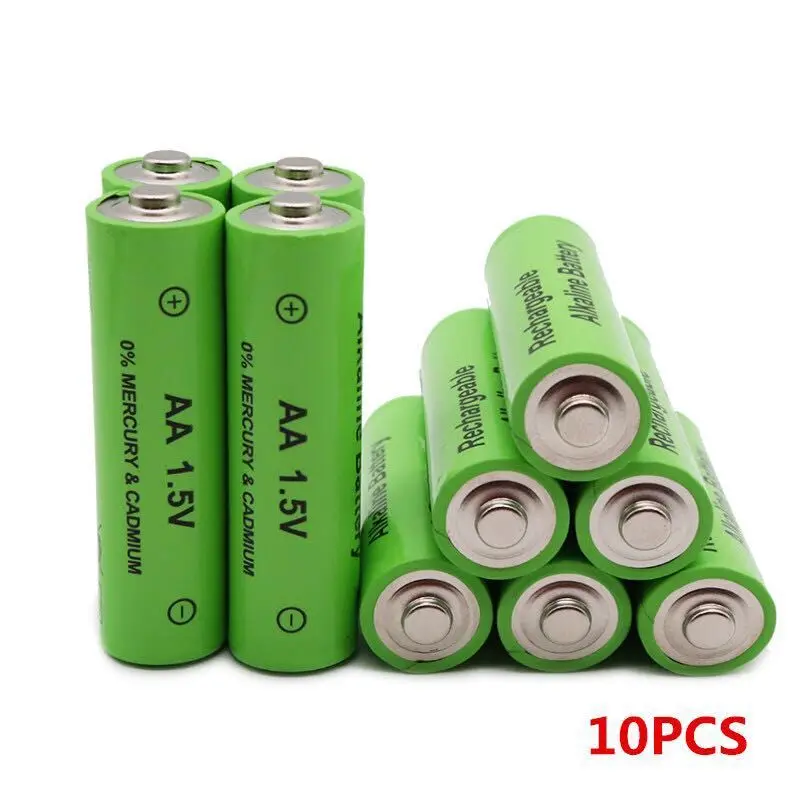 Daweikala New AA battery 3000 mAh Rechargeable NI-MH 1.5 V for Clocks mice computers toys so on |