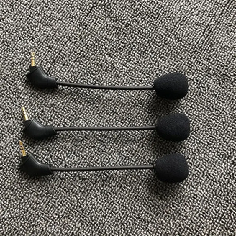 

Headphone microphone Replacement Microphone for HyperX Cloud Pro - Silver/HyperX Cloud 2 II Cloud Core Cloud Pro CloudX PS4