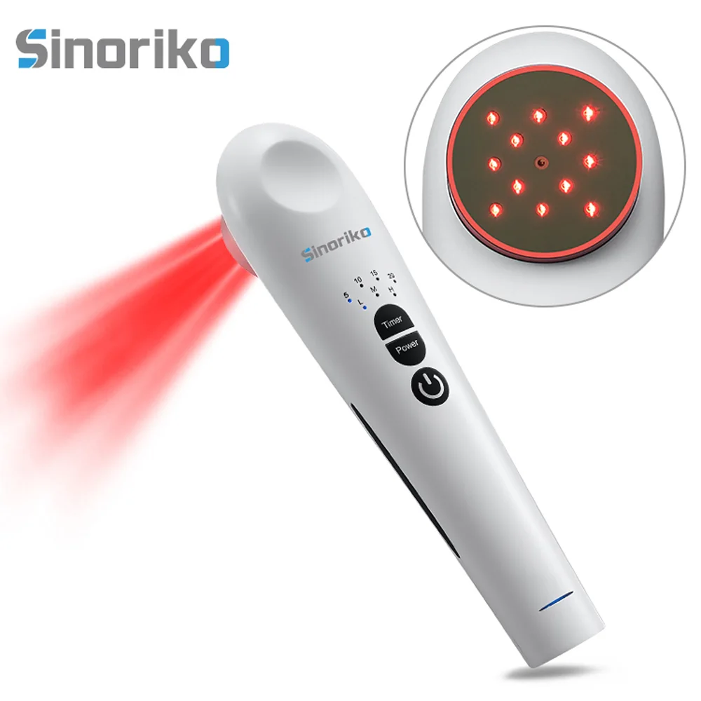 

Red Light Therapy for Pain Relief,Inflammation Arthritis Joint Muscle Pain Reliever, Cold Laser 650nm 808nm,Handy Cure Laser