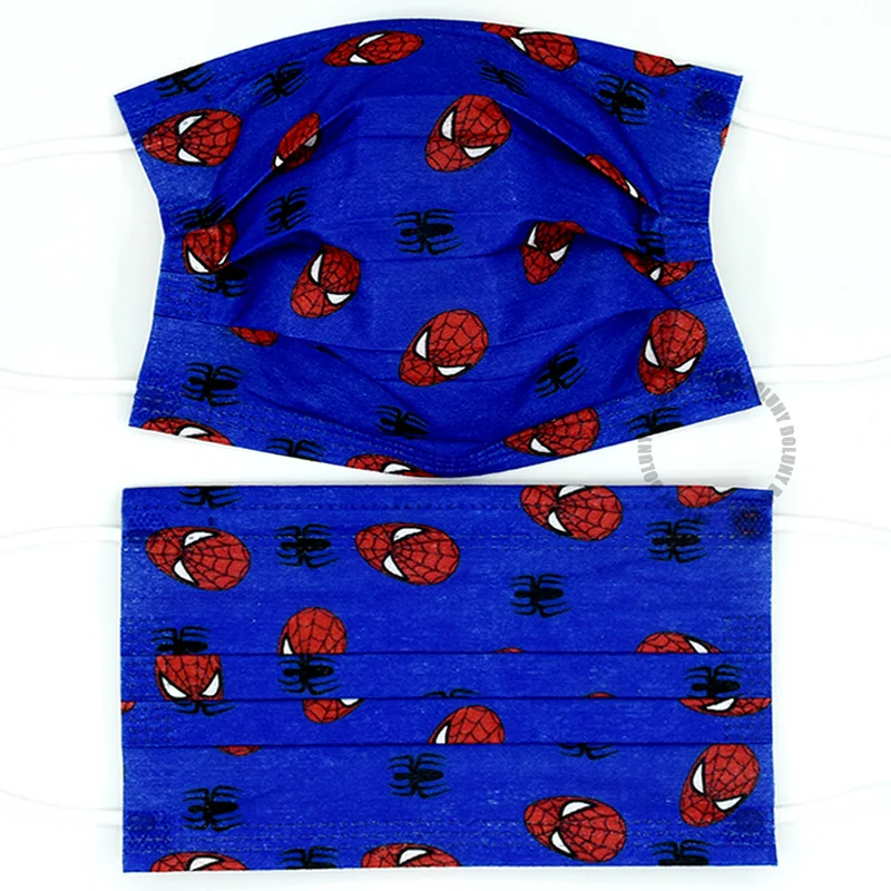 Одноразовая маска для взрослых и детей родителей милый Микки уличная