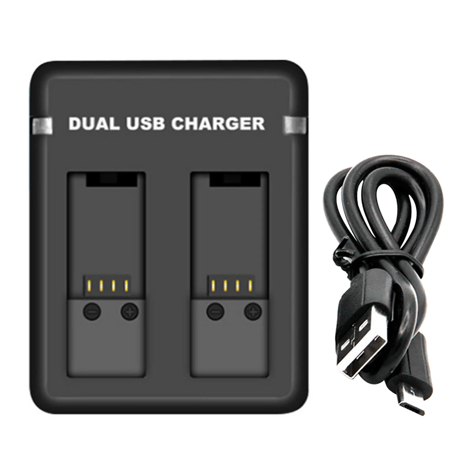 Батарея Зарядное устройство Док станция 2 канала Портативный Тип C Micro USB чтения