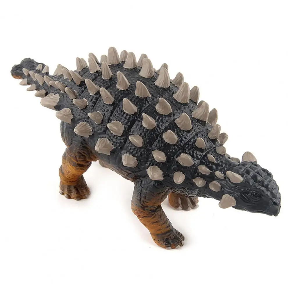 

Classic Simulation PVC Saichania Dinosaur Model Toy Decoration Tabletop Ornaments Kids Gift for Play
