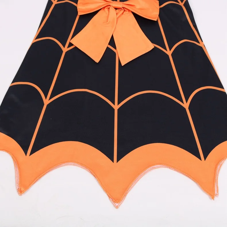 Новое платье для девочек костюм вампира Хэллоуина повязка на голову лето 2020