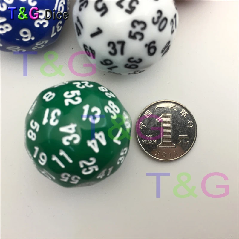 T &amp G dice 1 шт. Высокое качество 60 сторонний D60 многогранный для настольной игры