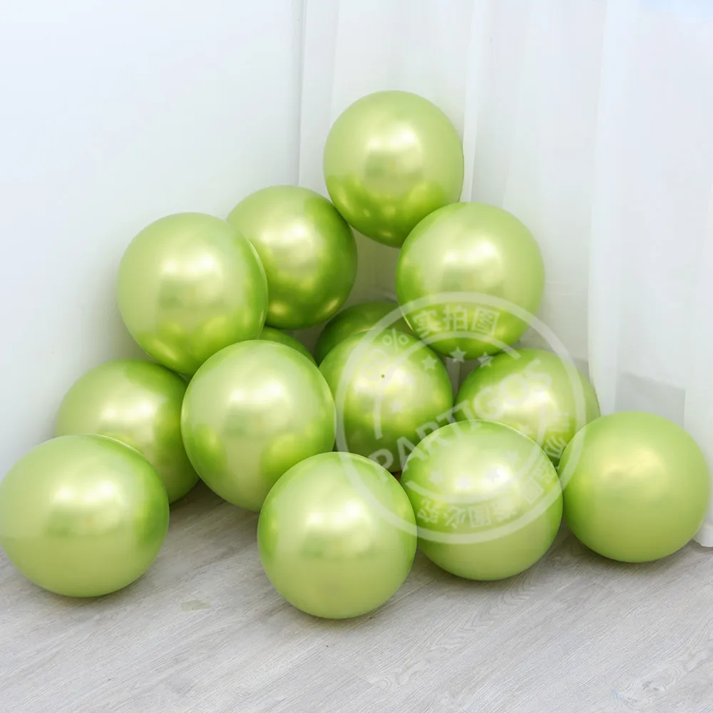 20 штук 12 дюймов Новый Цвет розовое золото металлические шары Сиреневый