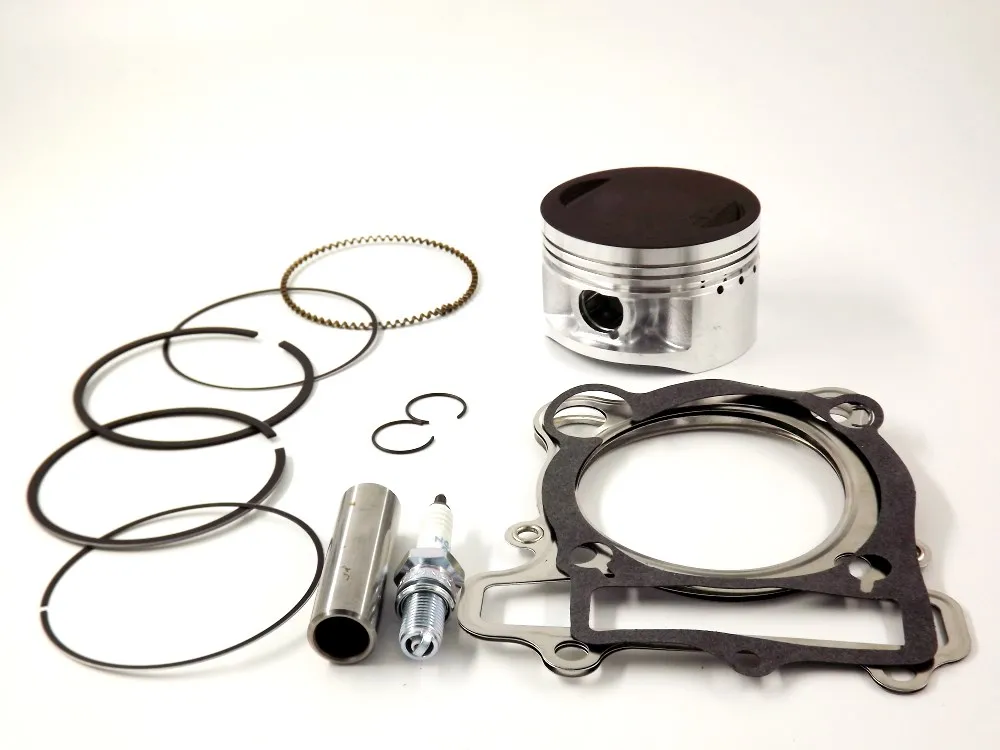 PISTON RINGS GASKET WITH SPARK PLUG KIT for YAMAHA WARRIOR 350 YFM 350 1987-2004