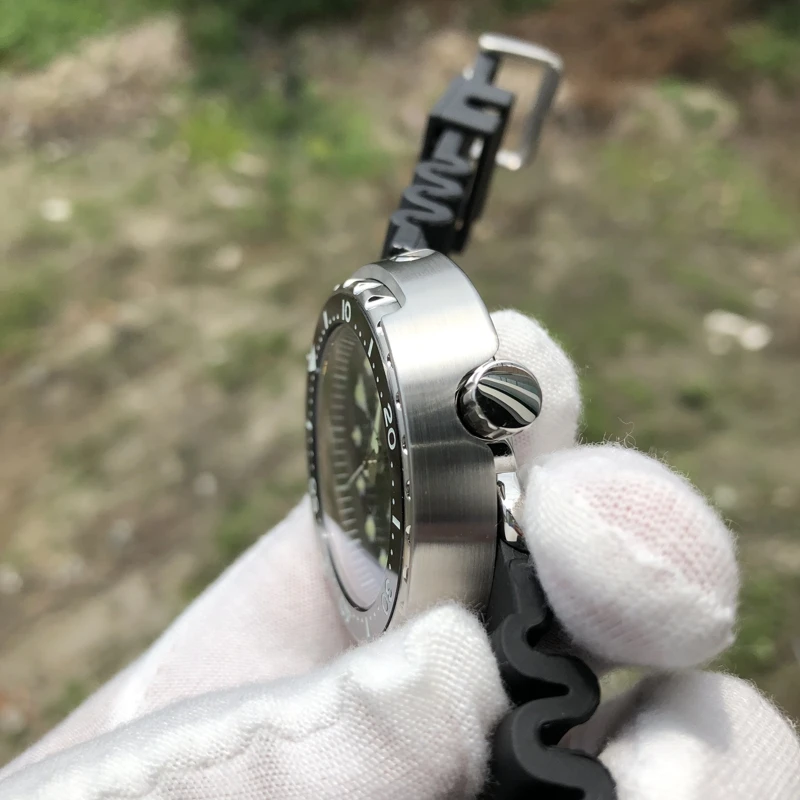 Сталь погружения Новый тунец консервированный 300 м Pro для дайвинга Часы