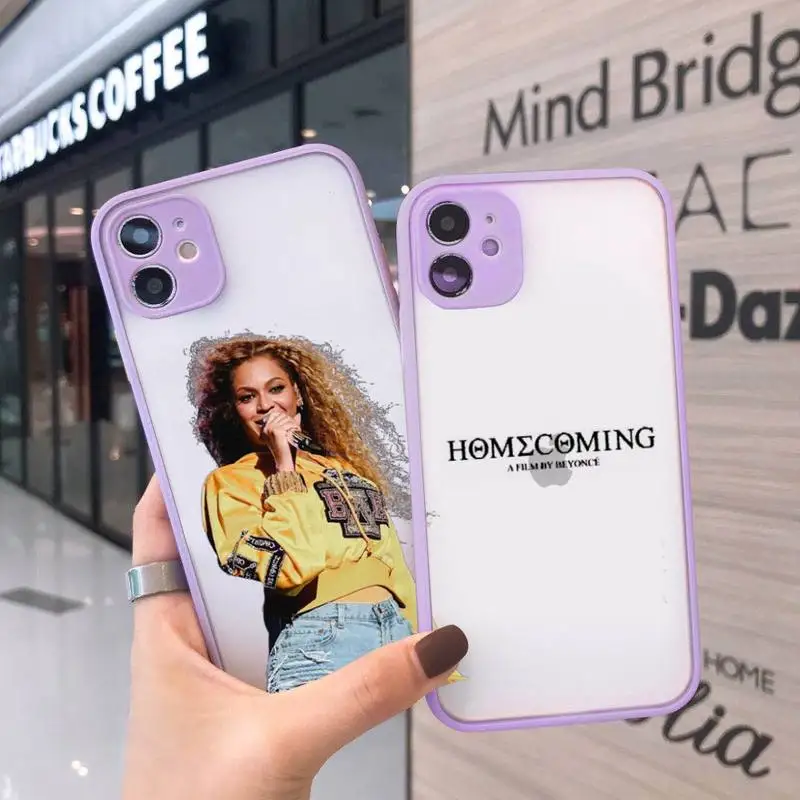 

Beyonce homecoming album Phone Case matte transparent For iphone 7 8 11 12 plus mini x xs xr pro max cover