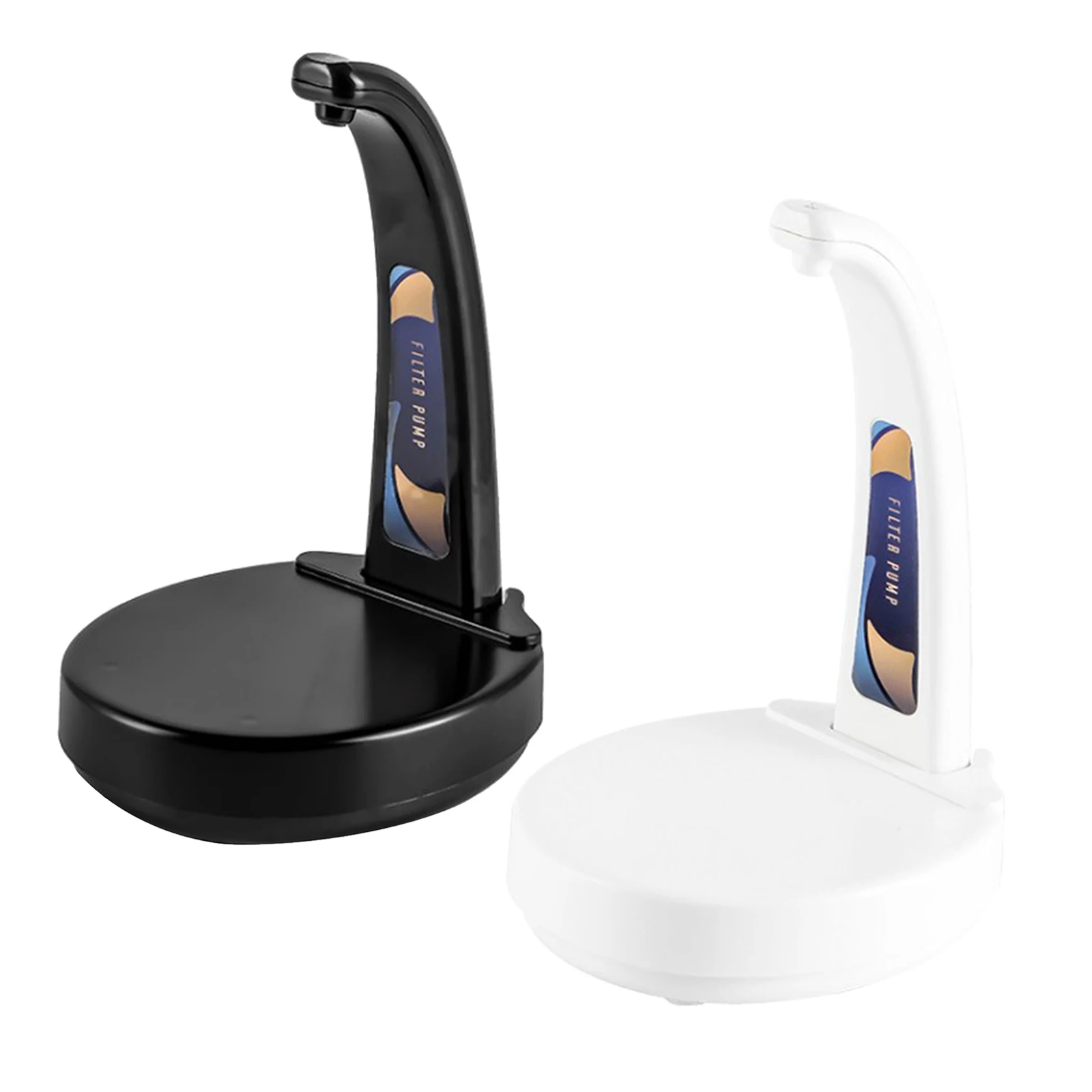 

Drinking Water Pump, Electric Water Dispenser USB Charging Automatic Water Bottle Pump with Silicone Hose for Home Kitchen