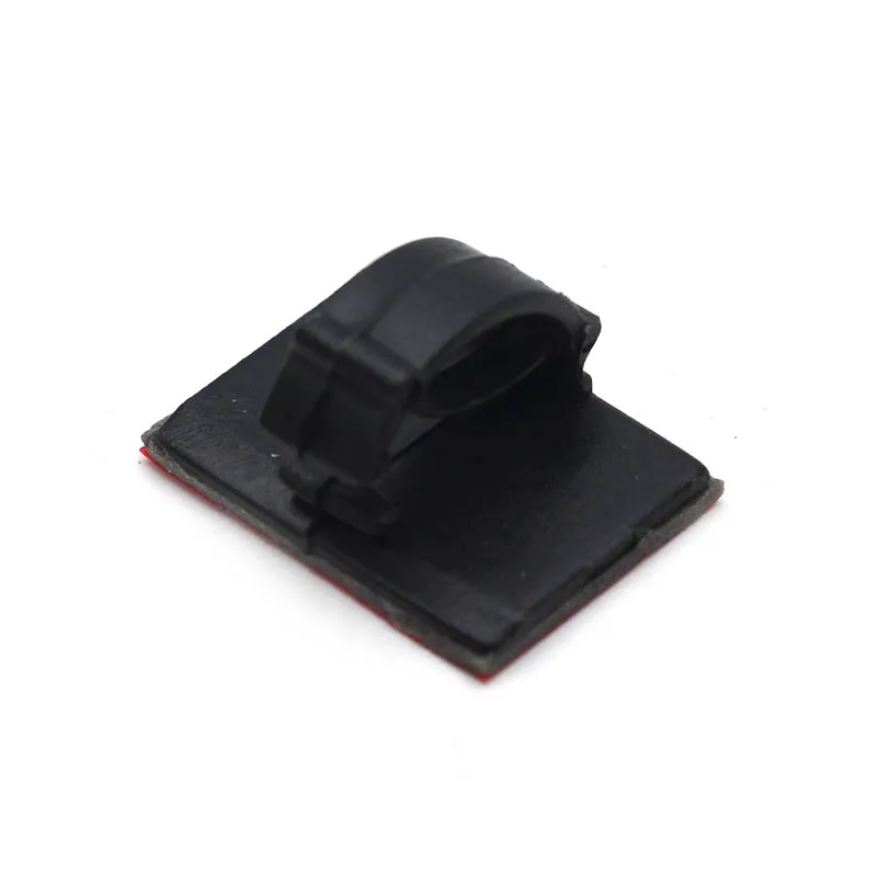 100 шт. Пластик провода галстук бабочка прямоугольник кабель крепление зажим