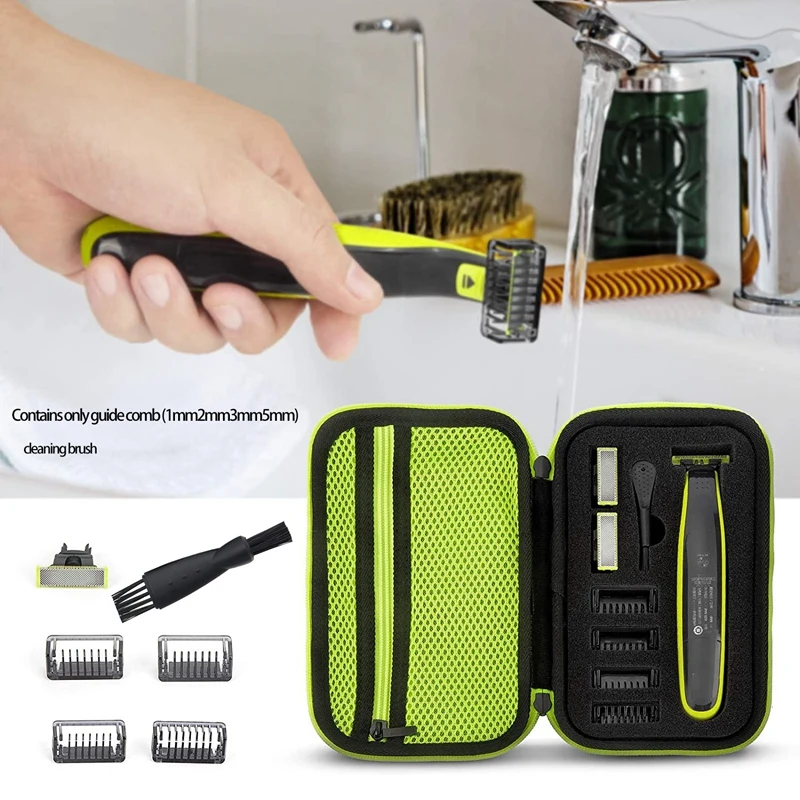 

5 Pack 1 2 3 5mm Guide Comb for Norelco OneBlade Comb Cutting,QP210/50 QP 220 2523 2520 2527 6520