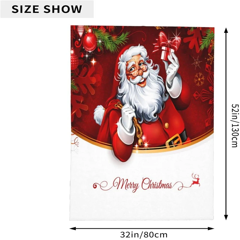 

Christmas Holiday Santa Clause Highly Cotton Bath Face Absorbent Premium Quality Lightweight Superfine Fiber Adult Beach Towels