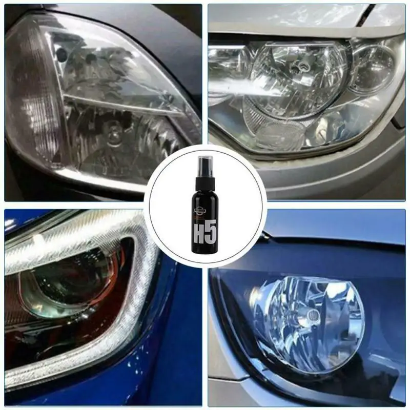 

30ML Car Headlight Repair Curing Agent Headlight Restoration Polish Oxidation Coating Headlight Polishing Car Accessories TSLM1