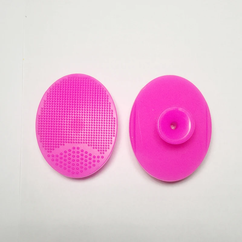 Ручная щетка для чистки лица мытья силиконовый материал очень мягкая кожи