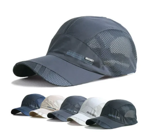 Бейсболка для сухого бега летняя сетчатая кепка 6 цветов головной убор мужская