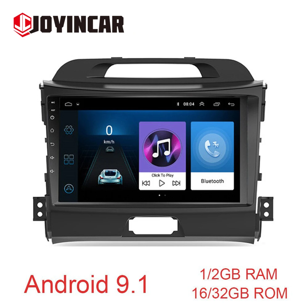 Автомагнитола 2DIN 9 дюймов Android 1 мультимедийный плеер с GPS для KIA Sportage 2010 2011 2012 2013