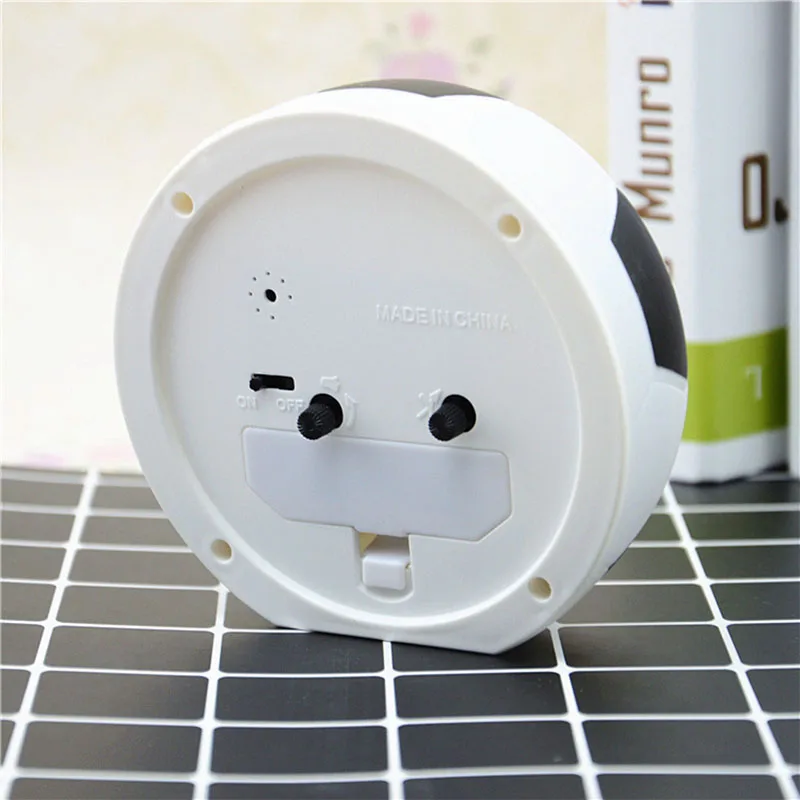 Модный креативный футбольный будильник баскетбольный настольные часы в форме