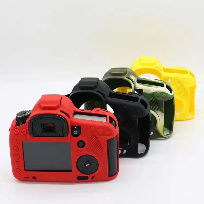 

Nice Soft Silicone Rubber Camera Case Armor Skin DSLR bag Body Cover Protector for Canon 5DIV 5DMarkIV
