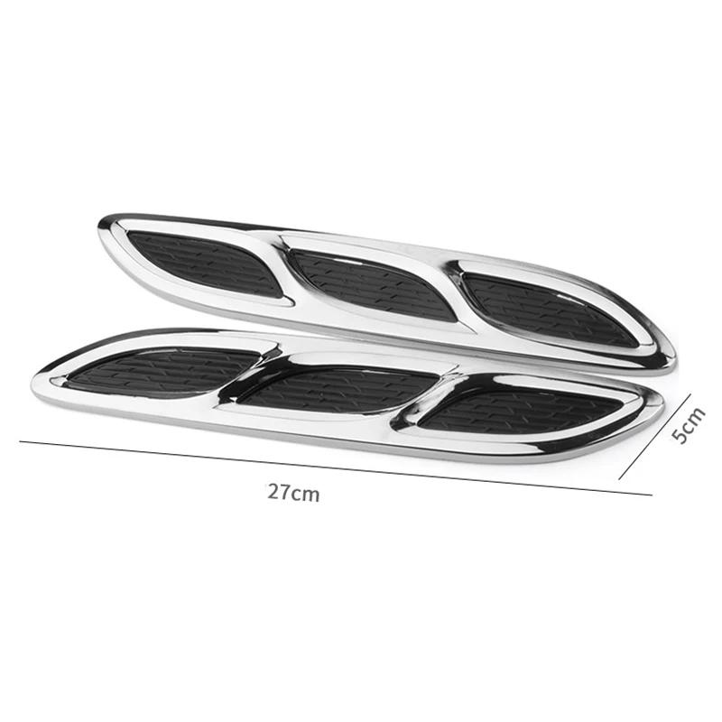 2 шт. накладные вентиляционные отверстия для автомобиля покрытие двигателя в