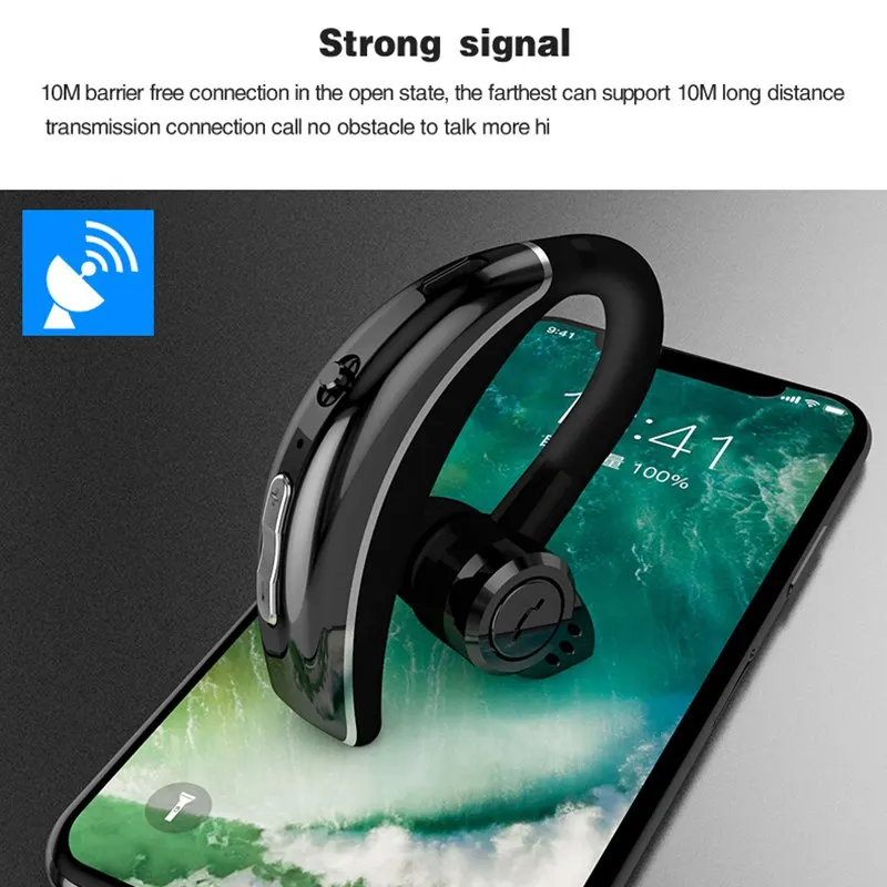 Топ Bluetooth 4 1 наушники с защитой от пота беспроводные вкладыши кристально чистые