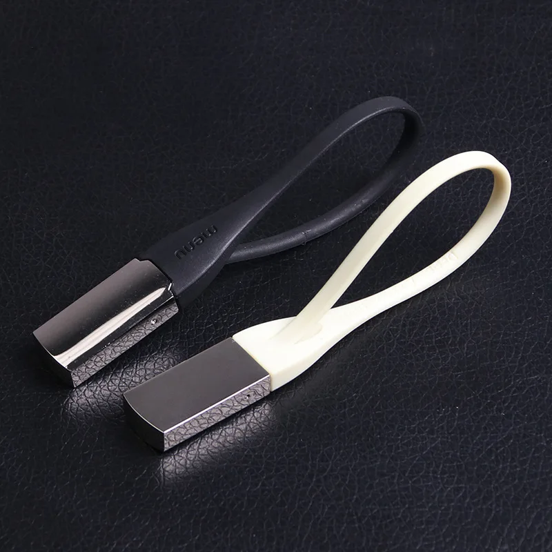 Автомобильный брелок первого поколения Датская цепь черный титан золотистый для