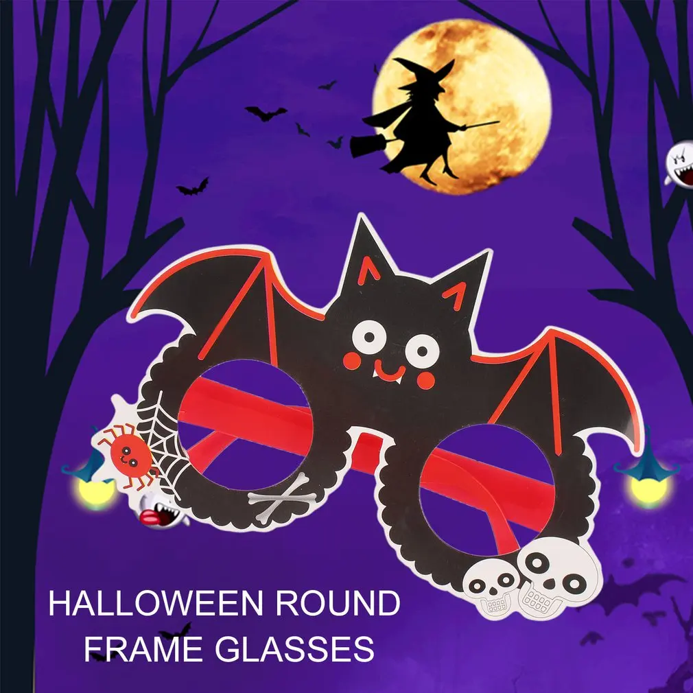 Взрослые/Дети оленьи рога круглая оправа Очки для Хэллоуина вечерние подарки