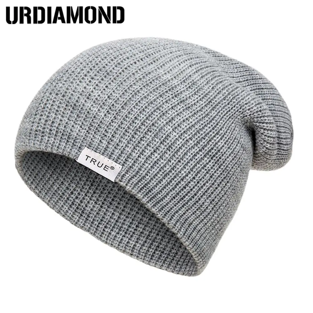 Зимние шапки бини шапка для мужчин женщин родителей детей Вязаная Мягкая