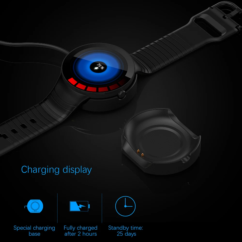 Smart Watch Men Waterproof IP68 Weather Display Smartwatch Sports Heart Rate Blood Pressure Oxygen Health Tracker | Электроника