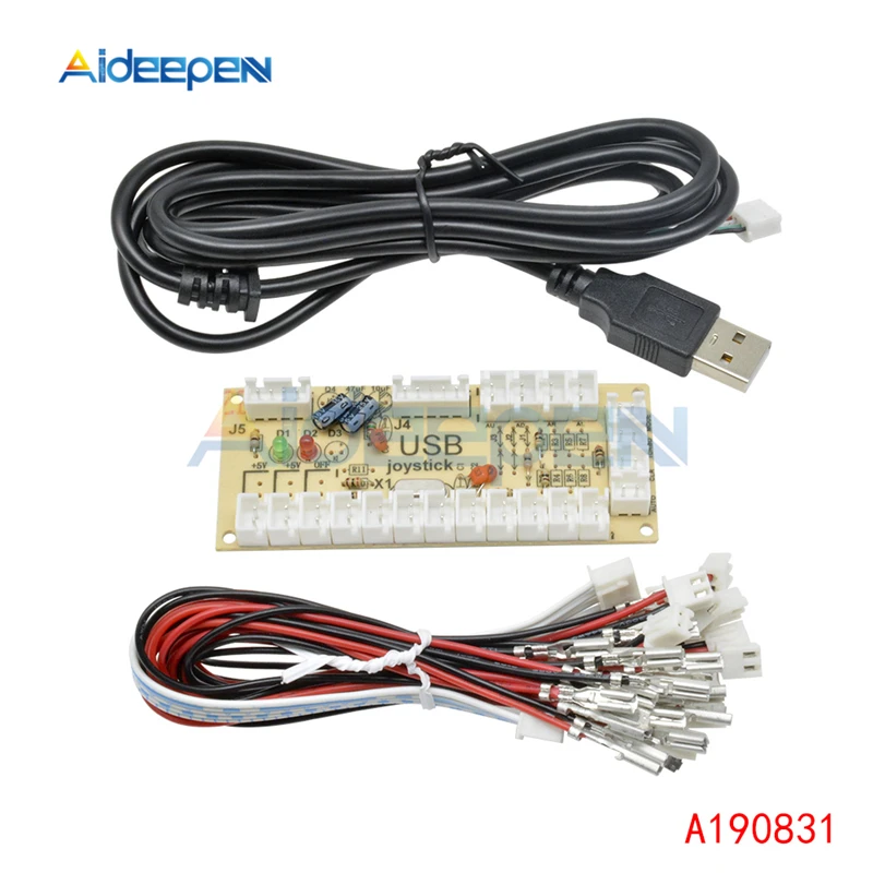 1 шт. usb энкодер с нулевой задержкой для ПК джойстика и кнопки маме бойцовской